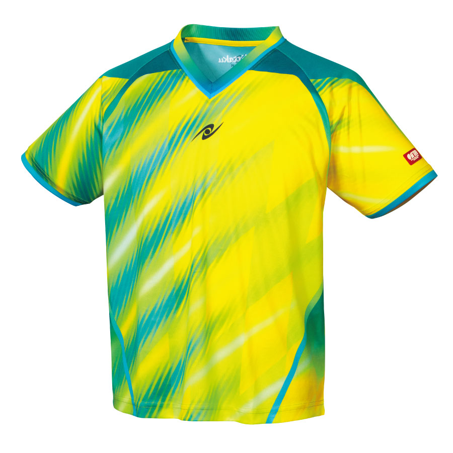 NT-NW2203-21-J130 ニッタク 卓球用ゲームシャツ（ジュニア）（ピンク・サイズ：J130） Nittaku スカイレーザーシャツ