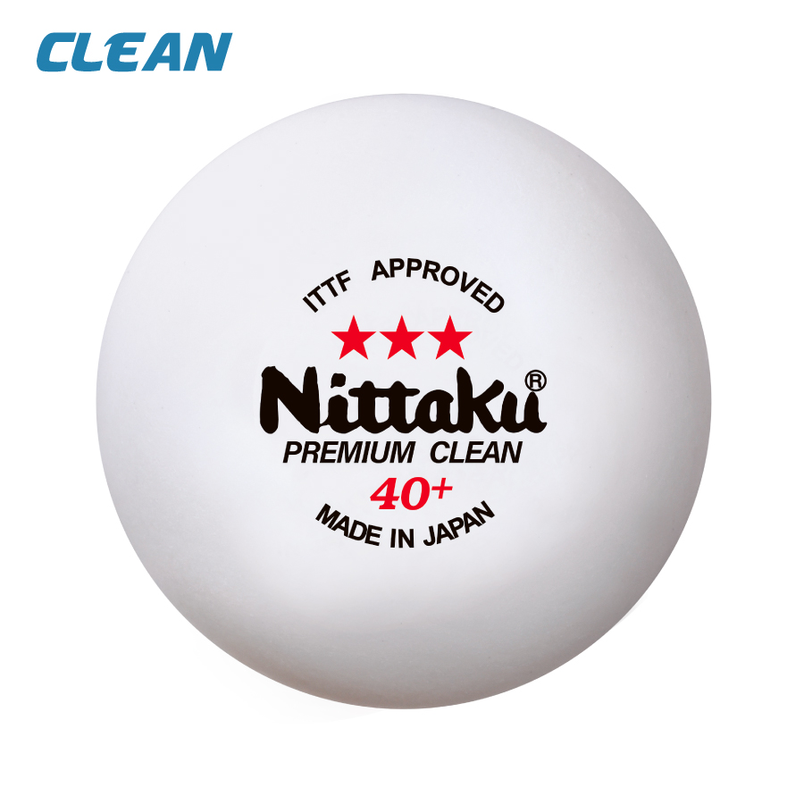 3スター プレミアム クリーン 3個入 | Nittaku(ニッタク) 日本卓球 